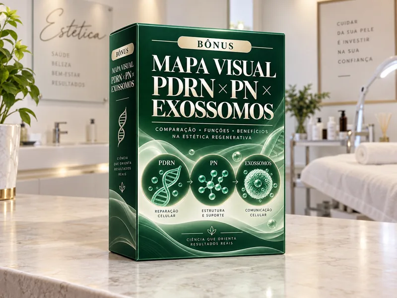 Bônus Mapa Visual PDRN, PN e Exossomos